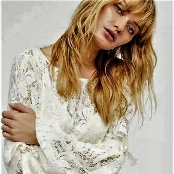 Free People Dresses & Skirts - Free People Ruby Lace Crochet Mini Dress